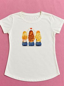Cute BFF T-Shirt with Heart Design