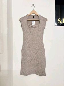 Textured Partywear Mini Dress