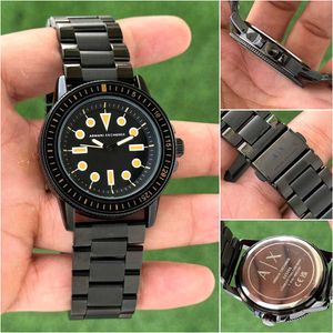 ARMANI EXCHANGE BLACK MENS WATCH AT SALE