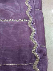 hand work saree