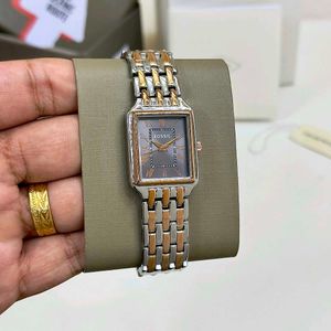 Fossil Rectangular Two-Tone Watch