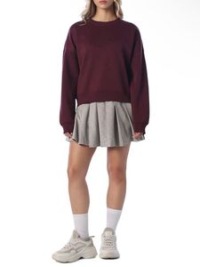 Maroon Crewneck Sweatshirt