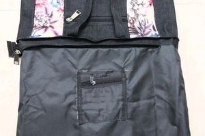 ➕️Free Pouch 🆕️ Jeans Flower Print (Full Astra