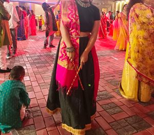 Lehnga Blouse Black