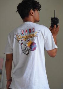 Men's White Vans T-Shirt