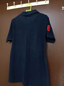 Navy Blue Polo T-Shirt