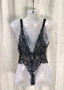 Sheer Black Lace bodysuit