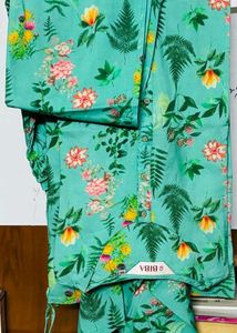 Vibrant Floral Print Kurta Set