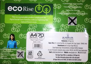 A4 size paper Eco Rise