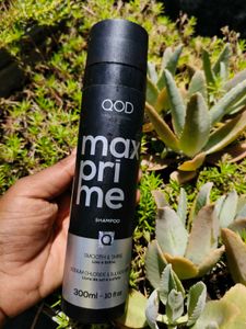 QOD Max Prime Shampoo for Smooth & Shine