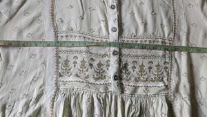 Light Green Printed Kurta
