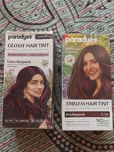 Paradies Hair Tint - Velvet & Rich Burgundy