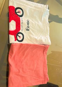 Coral Graphic T-Shirt