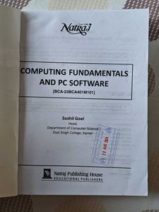 Computing Fundamentals and PC Software