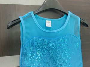 Blue Frozen Frock