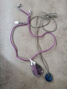 Elegant Pendant Necklaces swara saki and lbmdj bra