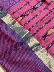 Full falls done cotton saree