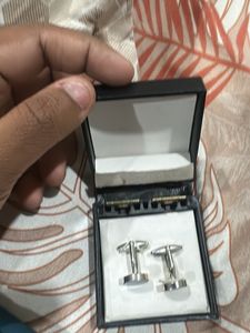 Elegant Silver Cufflinks