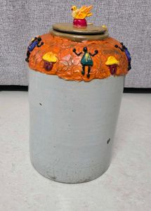 Vintage Decorative Ceramic Jar