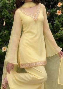 Elegant Yellow Kurta Set