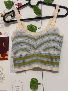 Crochet Crop Top - Stylish &amp; Unique