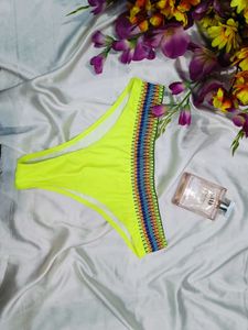 🇳🇿💫🎀Neon Yellow Bikini bottom