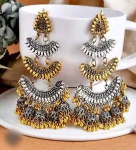 JHUMKA EARRINGS (FREE RING)