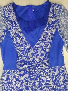 Royal Blue Dress