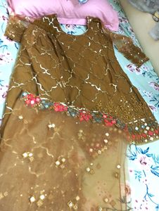 Ideal Sharara Set For Haldi