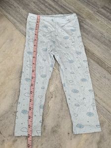 Cute Cloud Print Pajama Pants