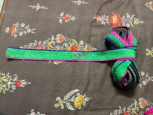 Embroidered Saree Border lace