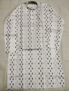 Men's White Kurta | Punjabi