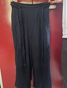 Comfortable Black Wide-Leg Pants
