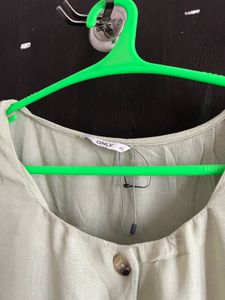 Only Pastel Green Short Shirt