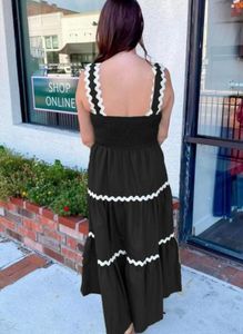 buy it asap fixed price Black Tiered Maxi Dre