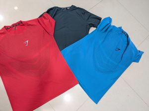 Three Tshirts For Men Gym Wear