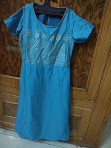 Blue kurti