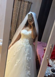 Elegant Bridal Lehenga (no veil)❤️🎀🧚🏻‍♀️