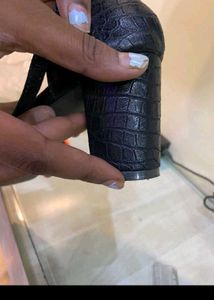Ankel Black heel for women