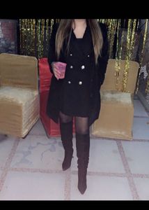 Sleeveless Double Breasted Blazer Dress