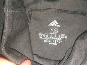 Adidas Black Leggings aeroready
