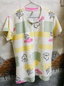 Unique Abstract Print night suit