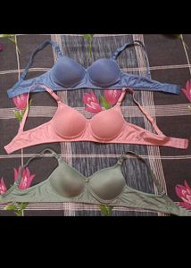 Comfortable Everyday Bras - Pack of 3