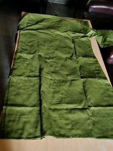 Olive Green Embroidered Kurta