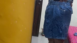 Denim Skirt New