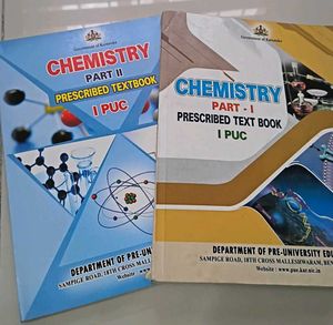 NCERT chemistry textbook,1st PUC(2016-17)