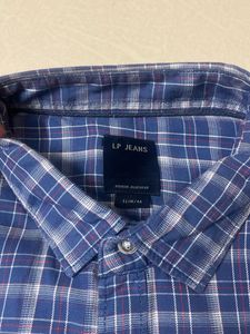 LP Jeans Blue Checkered Shirt