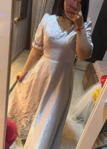 Princess Style Satin Gown👗🌸