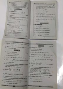 Mathematics Intermediate IIA-Test Papers Textbooks
