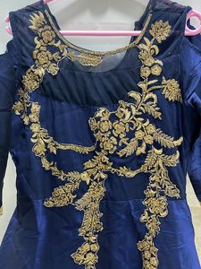 Heavy Party Wear Gown Totally New For 34 Bust
